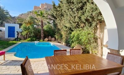 Villa 3 chambres avec piscine á Kelibia
